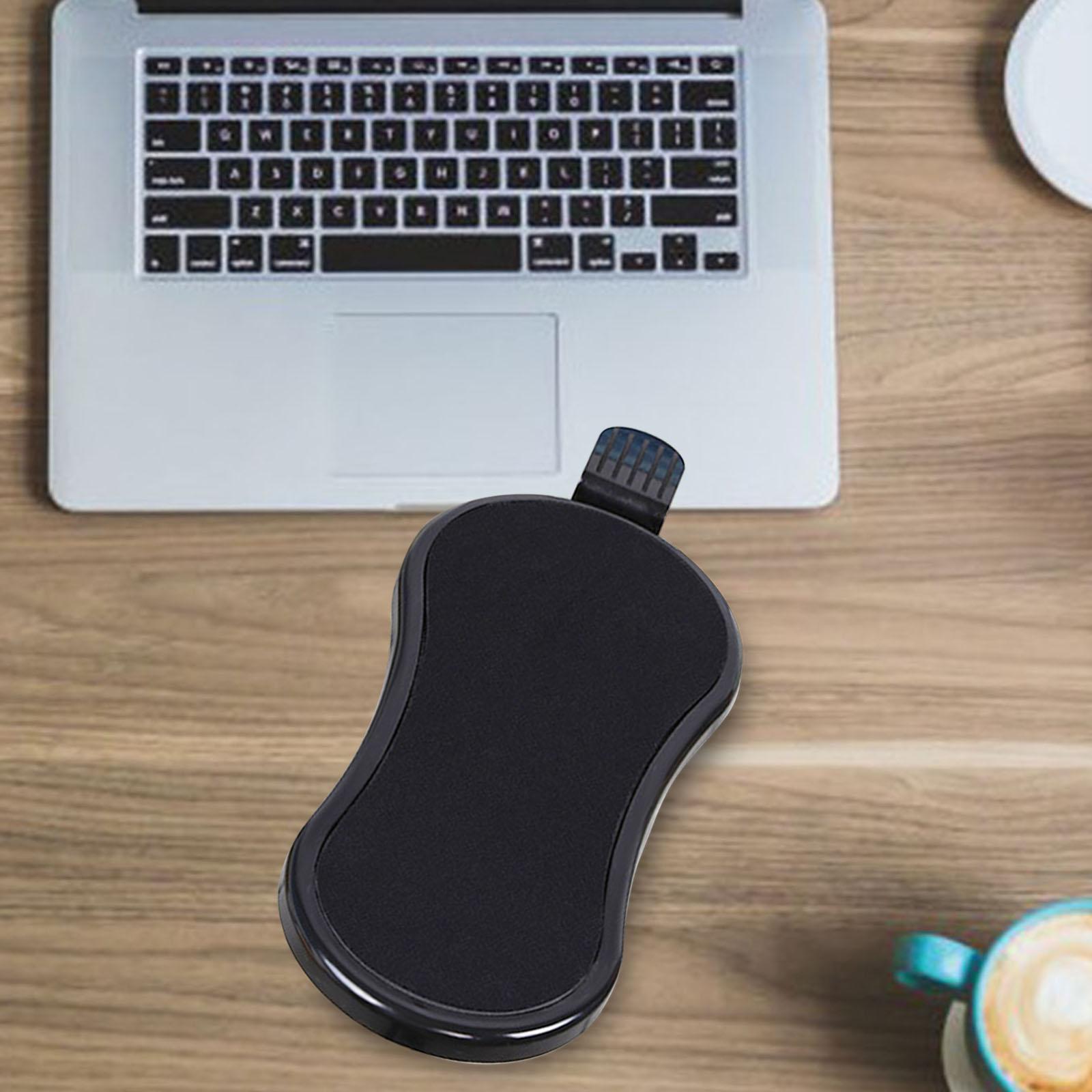 Computer Arm Rest for Desk Wrist Rest Punch Free Rack Reliable for Table black