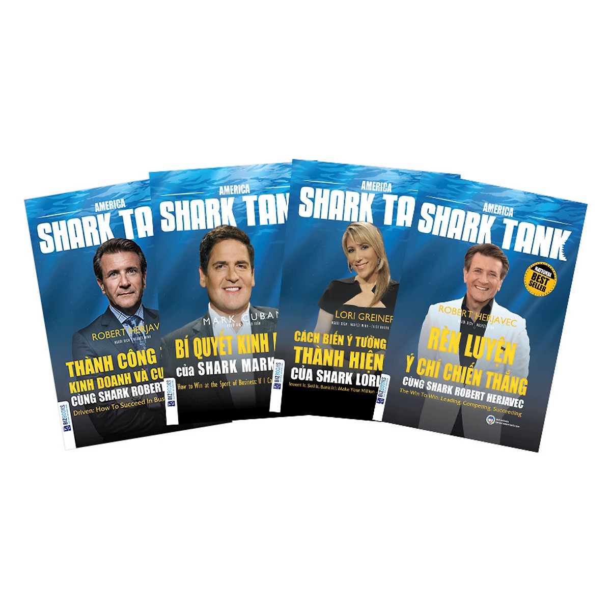 Combo 3 Cuốn Bí Mật Trong Tiềm Thức Của "Cá Mập" + Bí Quyết Kinh Doanh Của Shark Mark Cuban