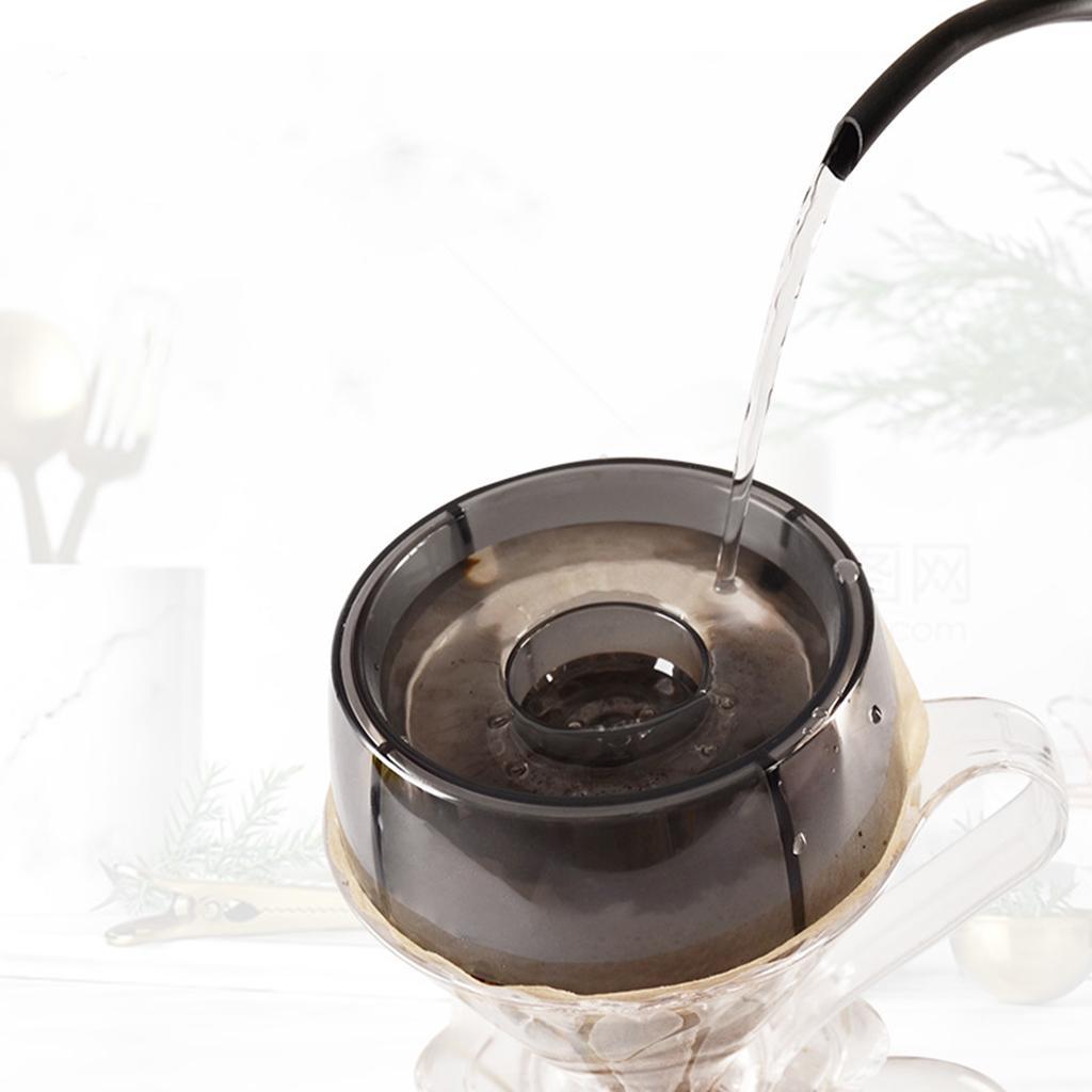 Pour Over Coffee Dripper Coffee Filter Cone 1-2 Cup Slow Brewing Accessories