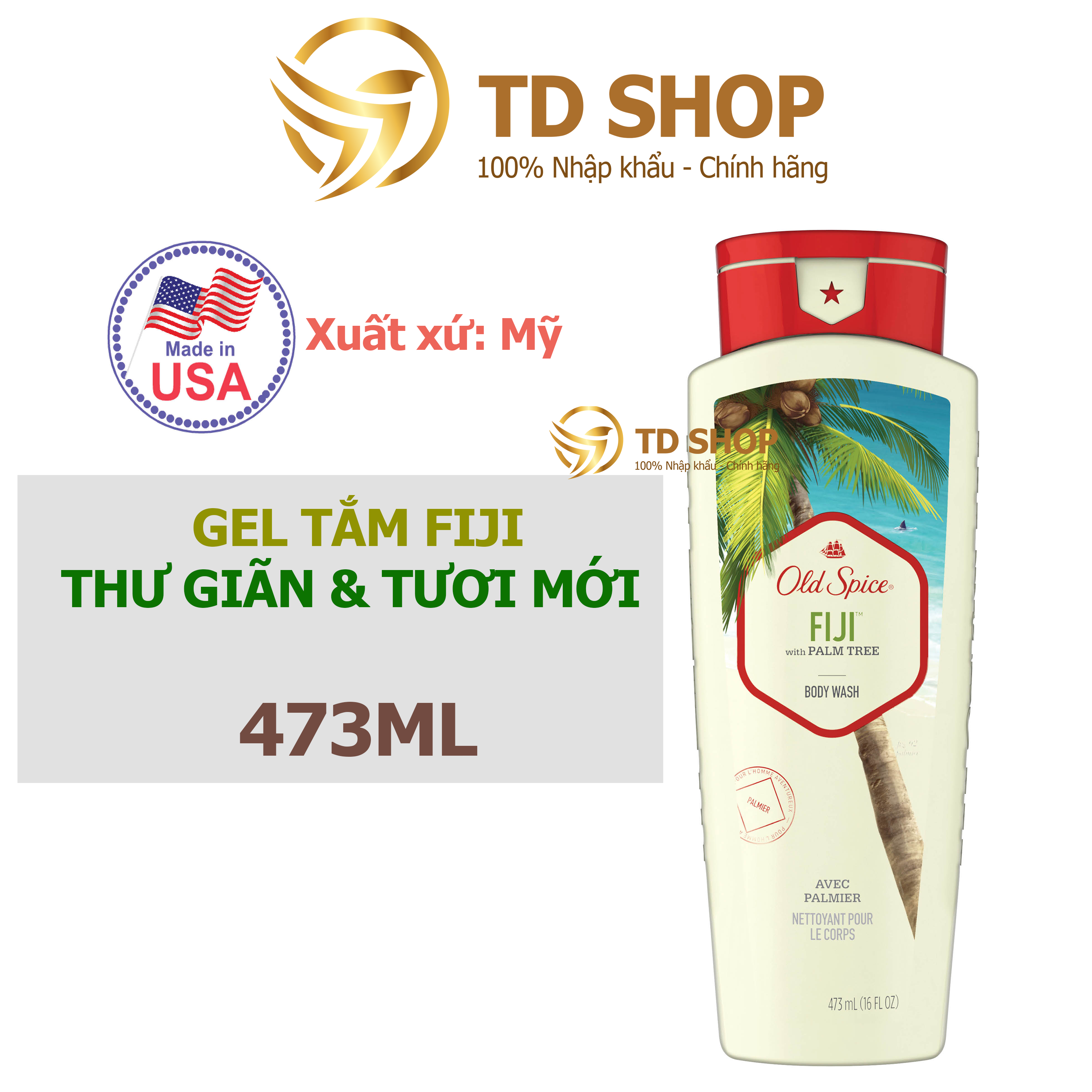 Sữa tắm Old Spice Body Wash chai 473ml