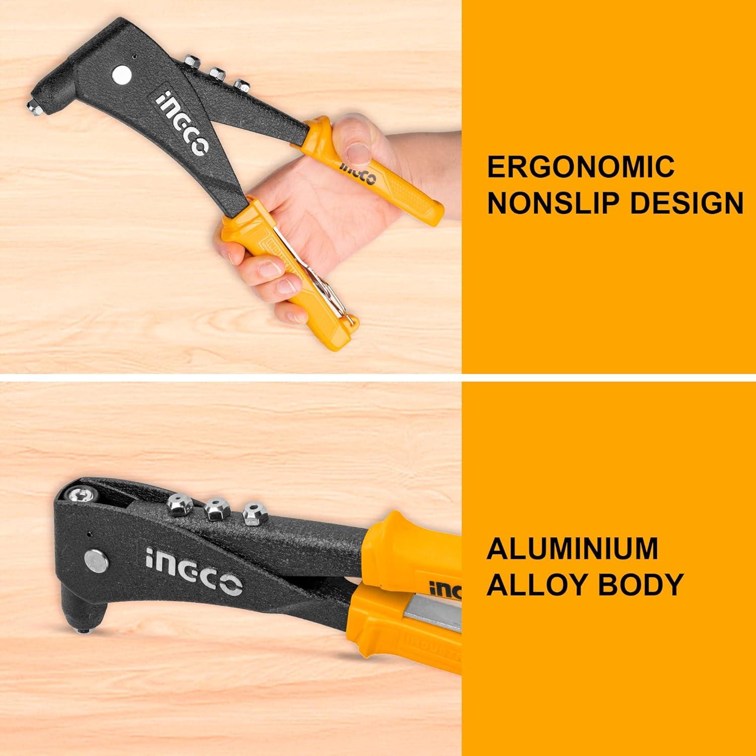 KÌM RÚT ĐẦU NHÔM 10" INGCO HR105 - HÀNG CHÍNH HÃNG