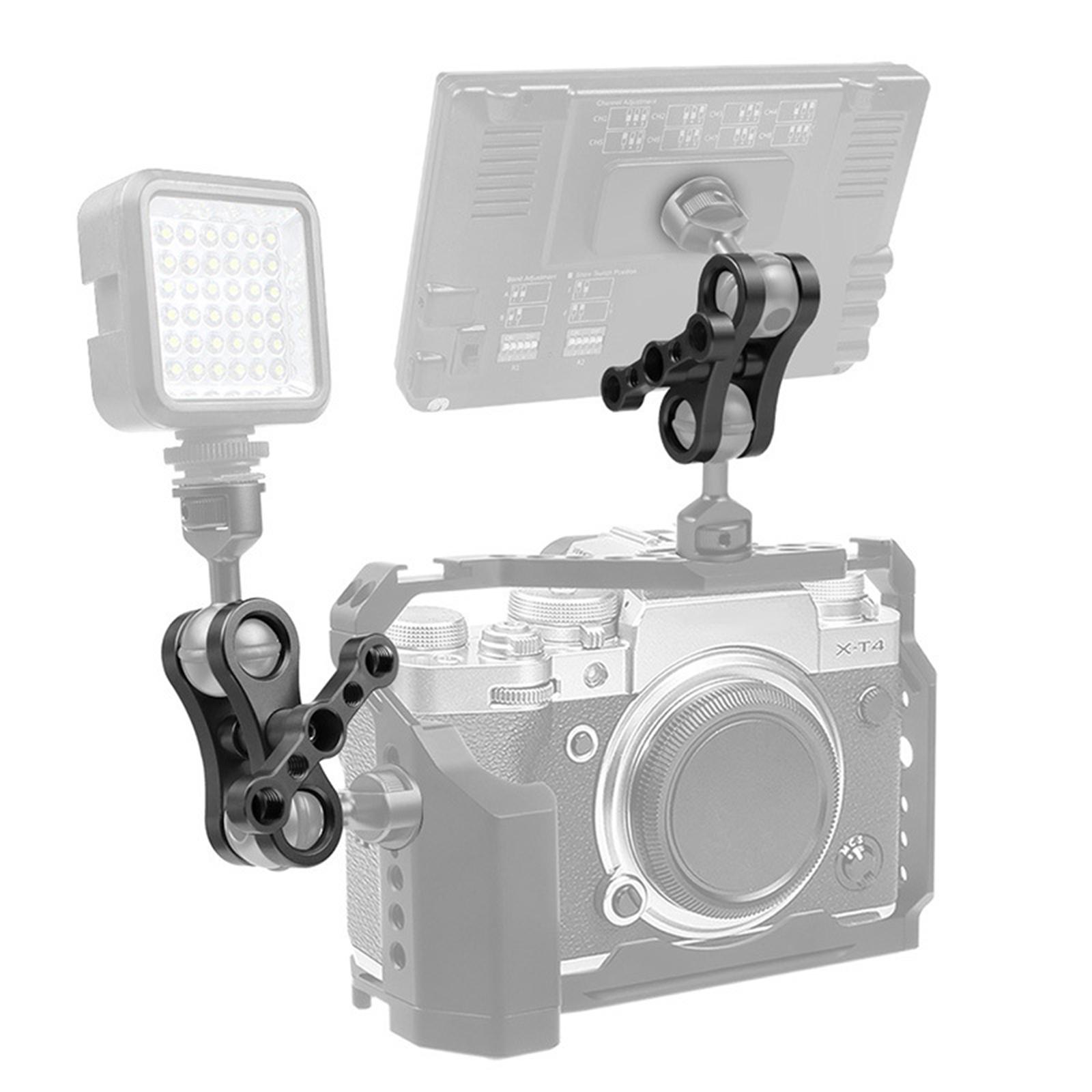 Universal Aluminum Standard Butterfly 1" inch Ball Clamp for Underwater Diving Light Tray System Arms System