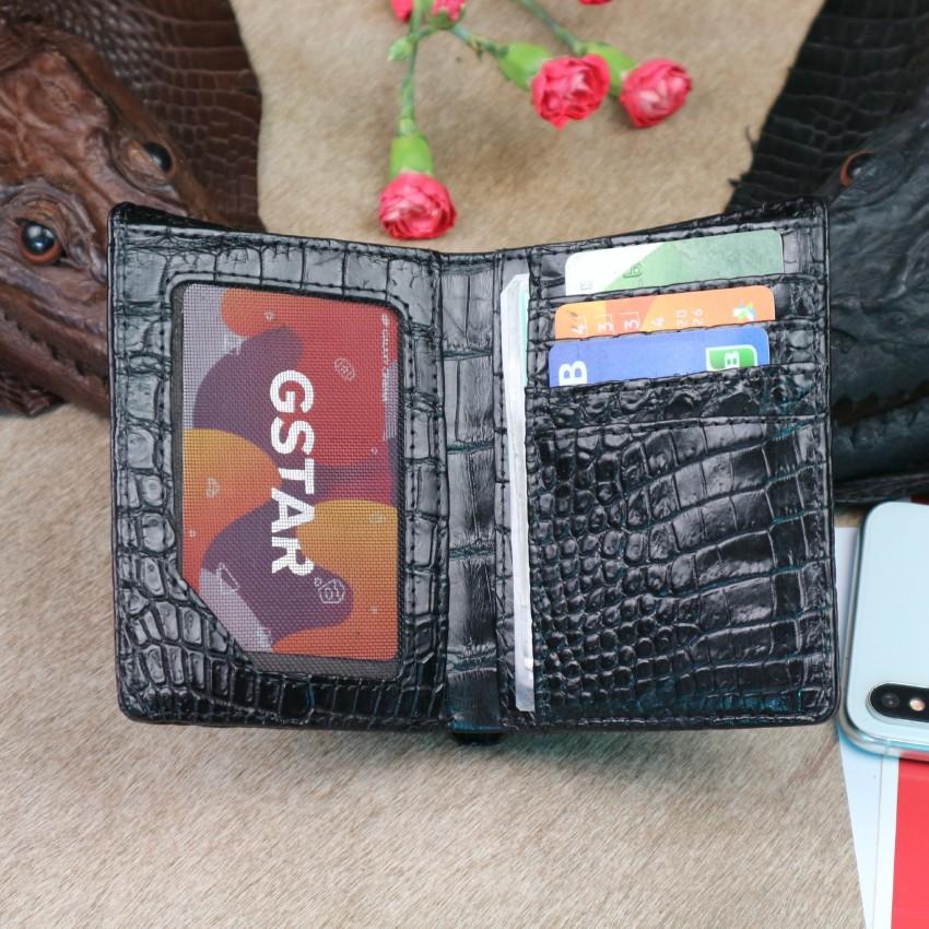 Ví Đứng 2 Mặt Da Cá Sấu CB02-01L