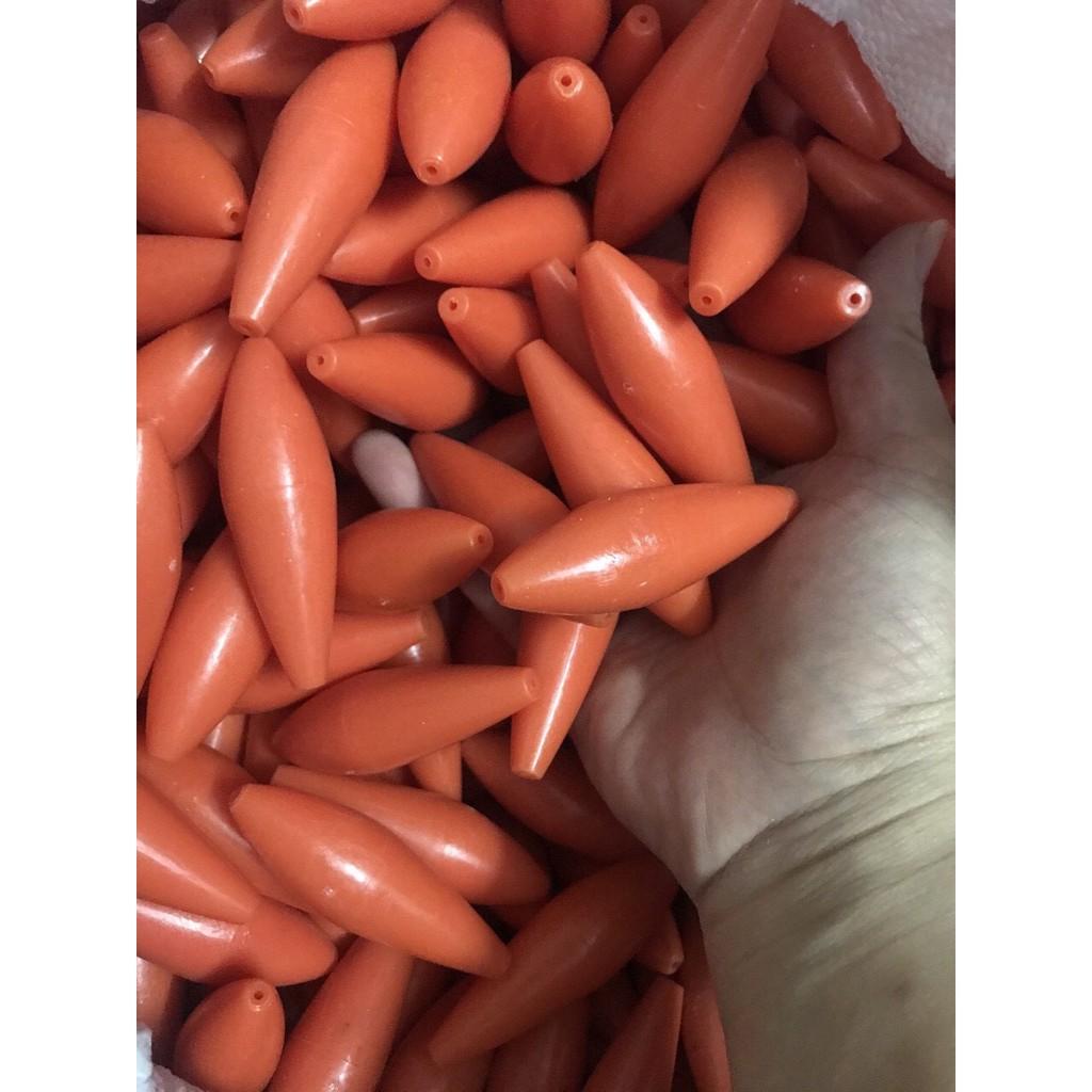 Combo 8 Hạt Nổi hỗ trợ ném xa kèm phụ kiện câu lure chuyên trị cá mương rô phi....