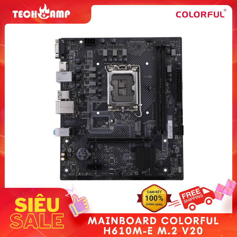 Mainboard Colorful H610M-E M.2 V20 - Hàng chính hãng