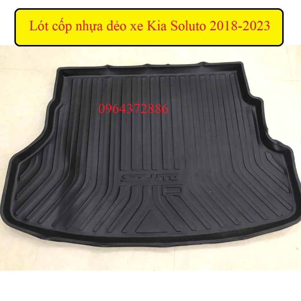 Lót cốp nhựa dẻo xe Kia Soluto 2018-2023