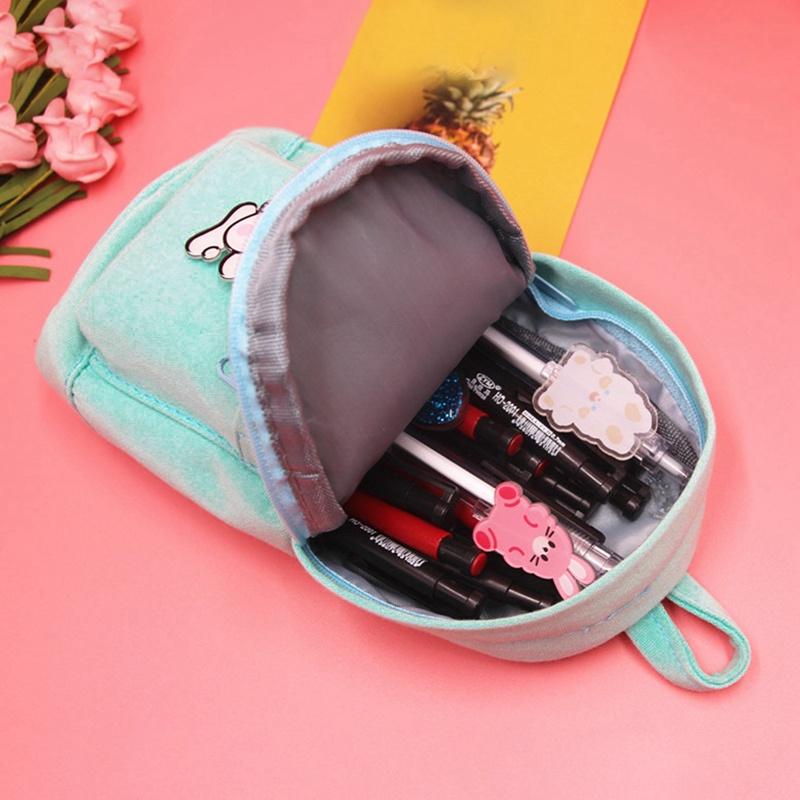 Túi Đựng Bút Chì Sức Chứa Lớn Đa Năng Có Ghim Cài Tiện Dụng Dành Cho Học Sinh