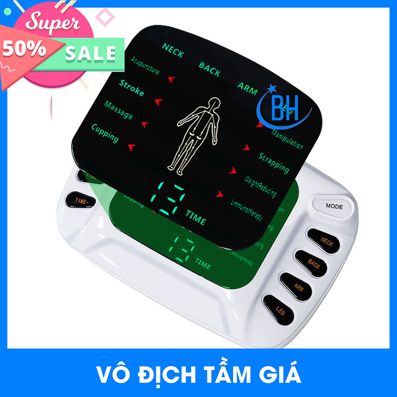 Máy Xung Điện,Máy Massage Xung Điện Trị Liệu. Máy Mát Xa 8 Miếng Dán