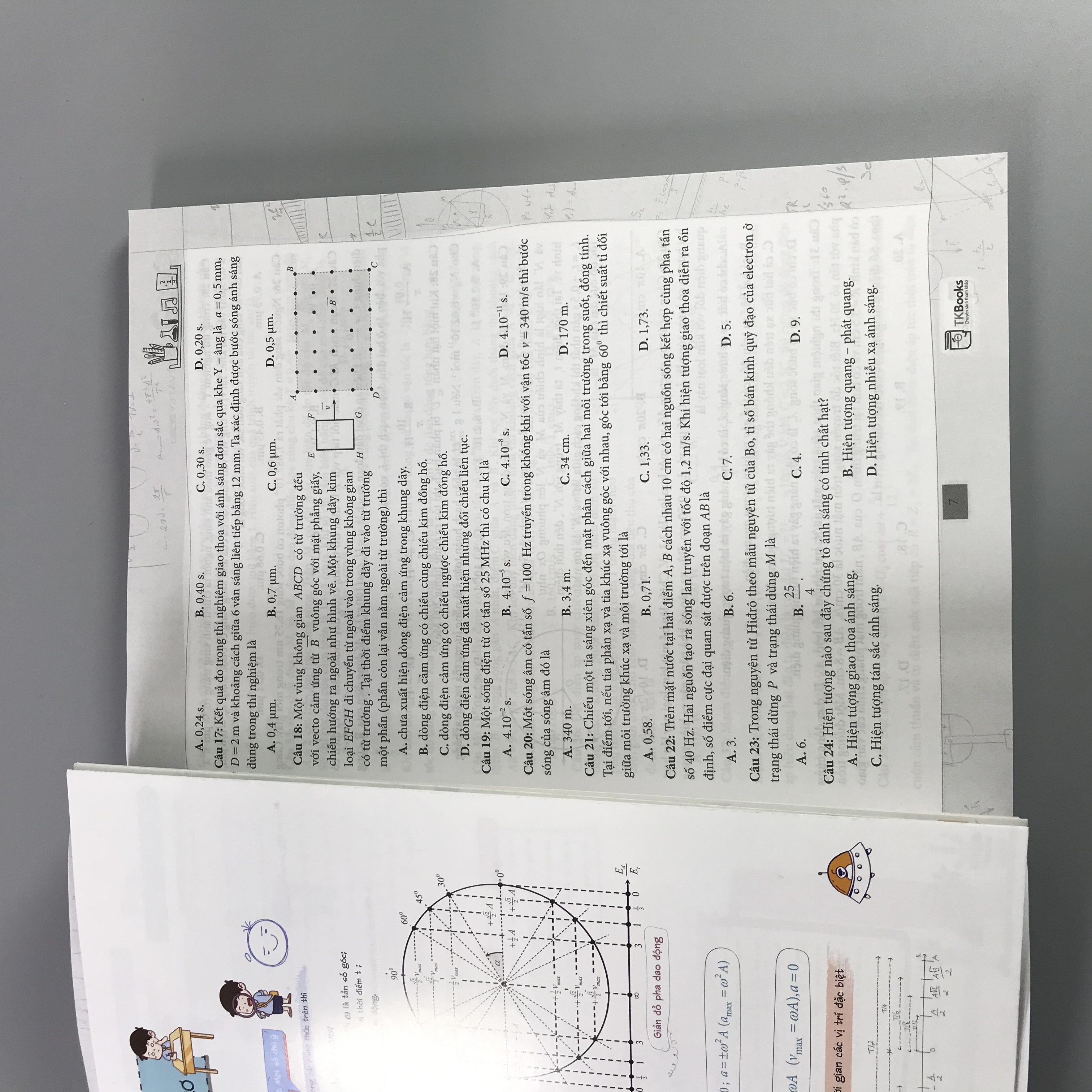 Combo 2 cuốn Luyện thi môn Vật lí: Sketch Test Luyện Đề THPT QG 2020 môn Vật Lí + Luyện giải bộ đề thi trắc nghiệm THPT quốc gia môn Vật Lý