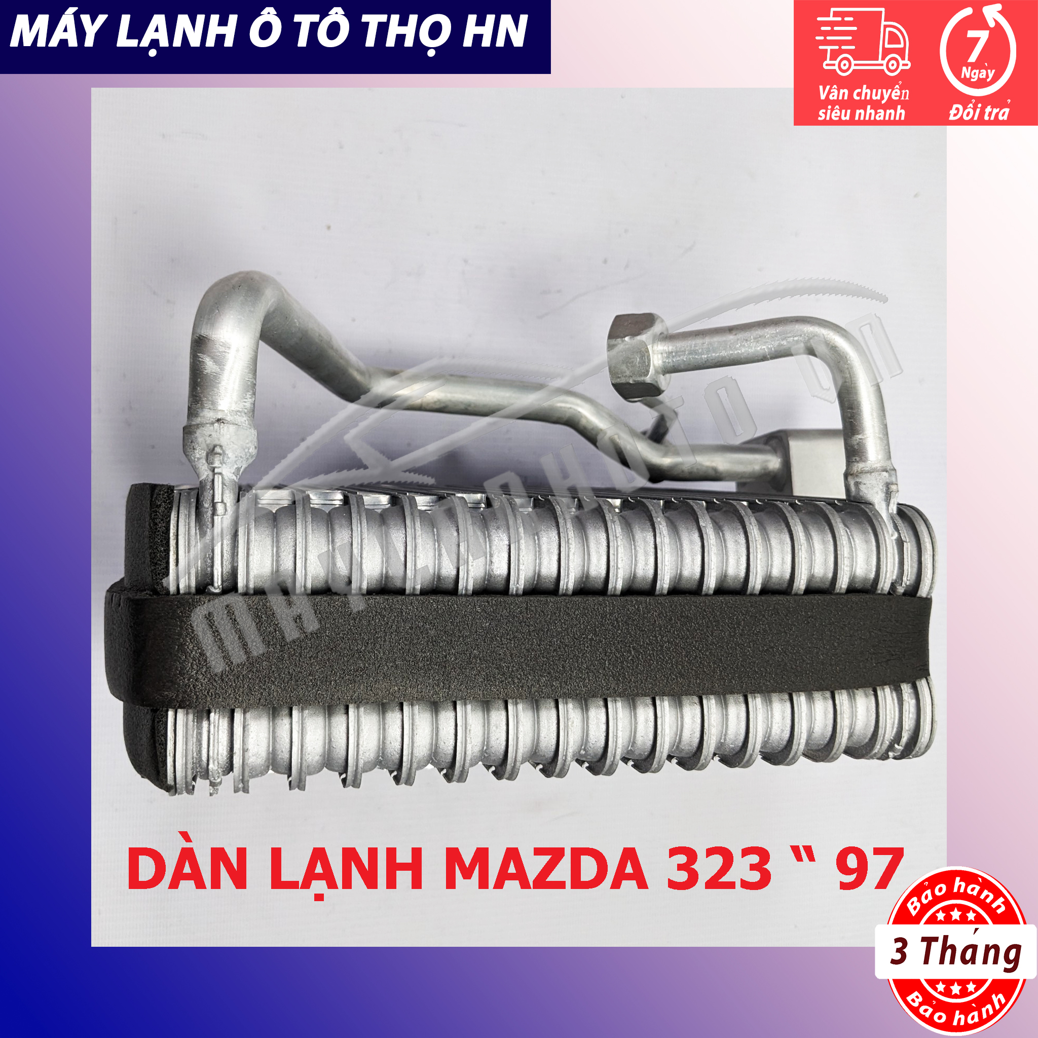 Dàn (giàn) lạnh Mazda 323 1997 Hàng xịn Thái Lan 97 (hàng chính hãng nhập khẩu trực tiếp)