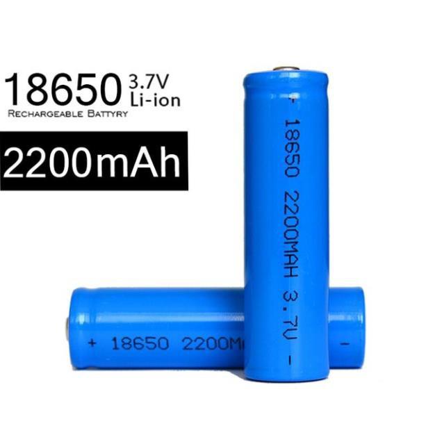 Pin sạc 18650 LSY công suất thực 2200Mah cho box sạc, đèn pin đội đầu, quạt, mic, cell laptop...(1 viên)