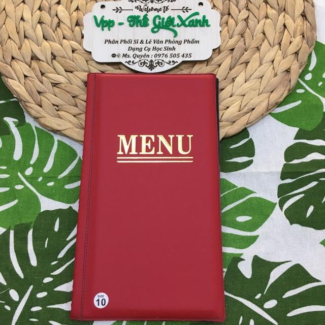 Menu da đặc biệt A6 10 lá - 20 lá