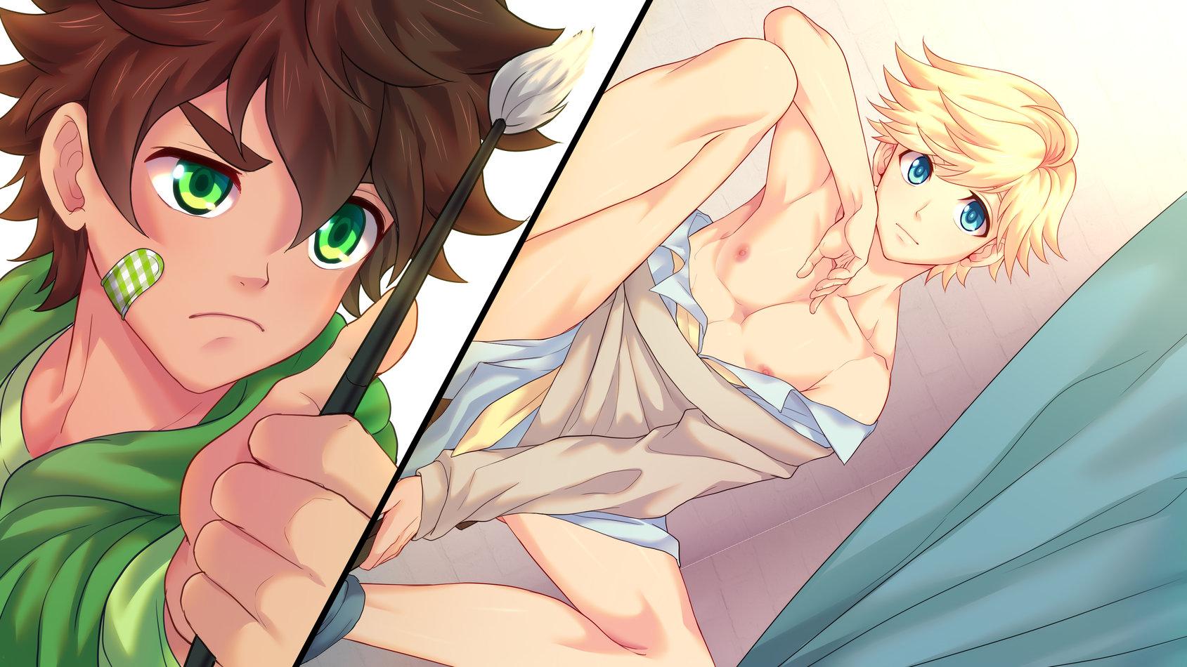 màu mè hoa lá hẹ | cg art kèm thoại chapter 52 1