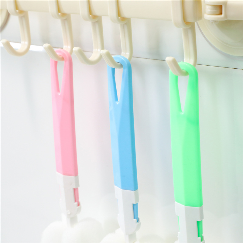 Cây Cọ Rửa Ly Cốc, Chai Lọ, Bình Sữa Bằng Mút Xốp Cán Rời Có Móc Treo Tiện Dụng Cho Gia Đình, Quán Ăn, Cà Phê - Dụng Cụ Rửa Ly Cốc Nhỏ Gọn Tiện Dụng