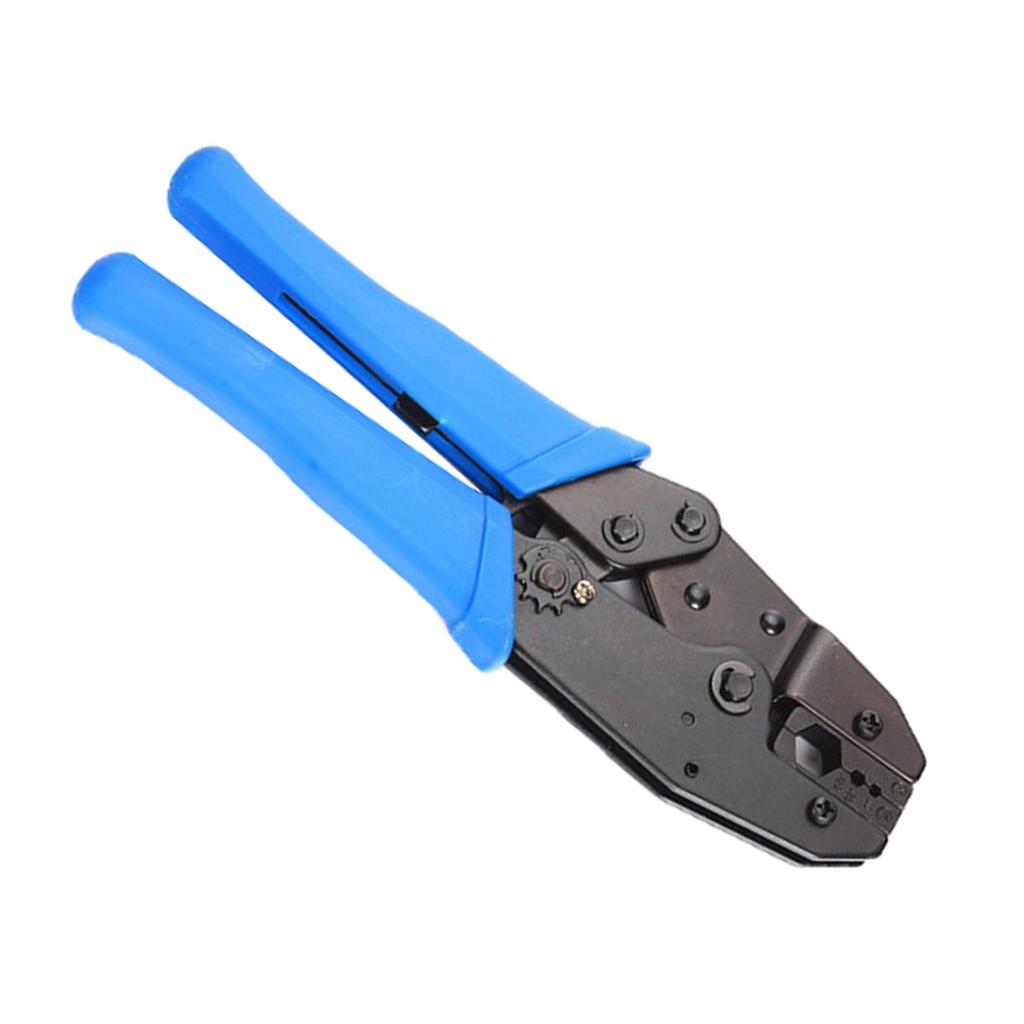 Ratchet Crimper Kit Terminal Crimp Plier Hand Steel Precision Crimping Tool