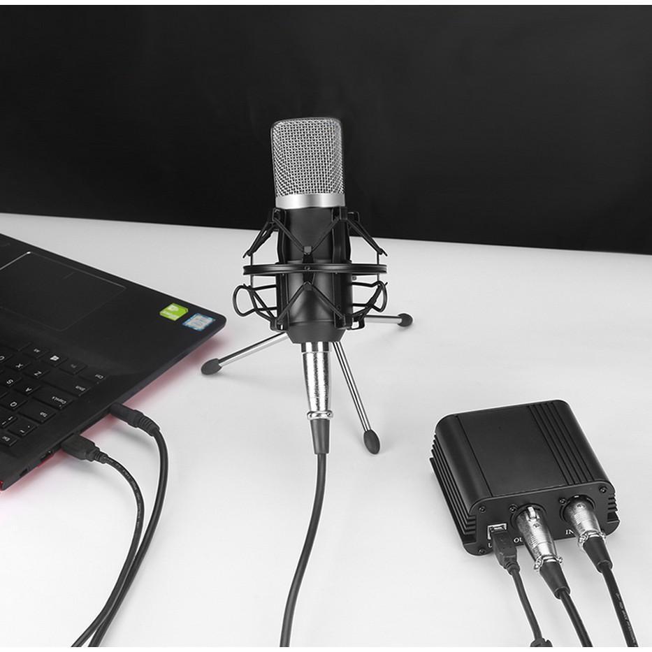 Nguồn Phantom 48V Cổng USB Cho Micro Condenser
