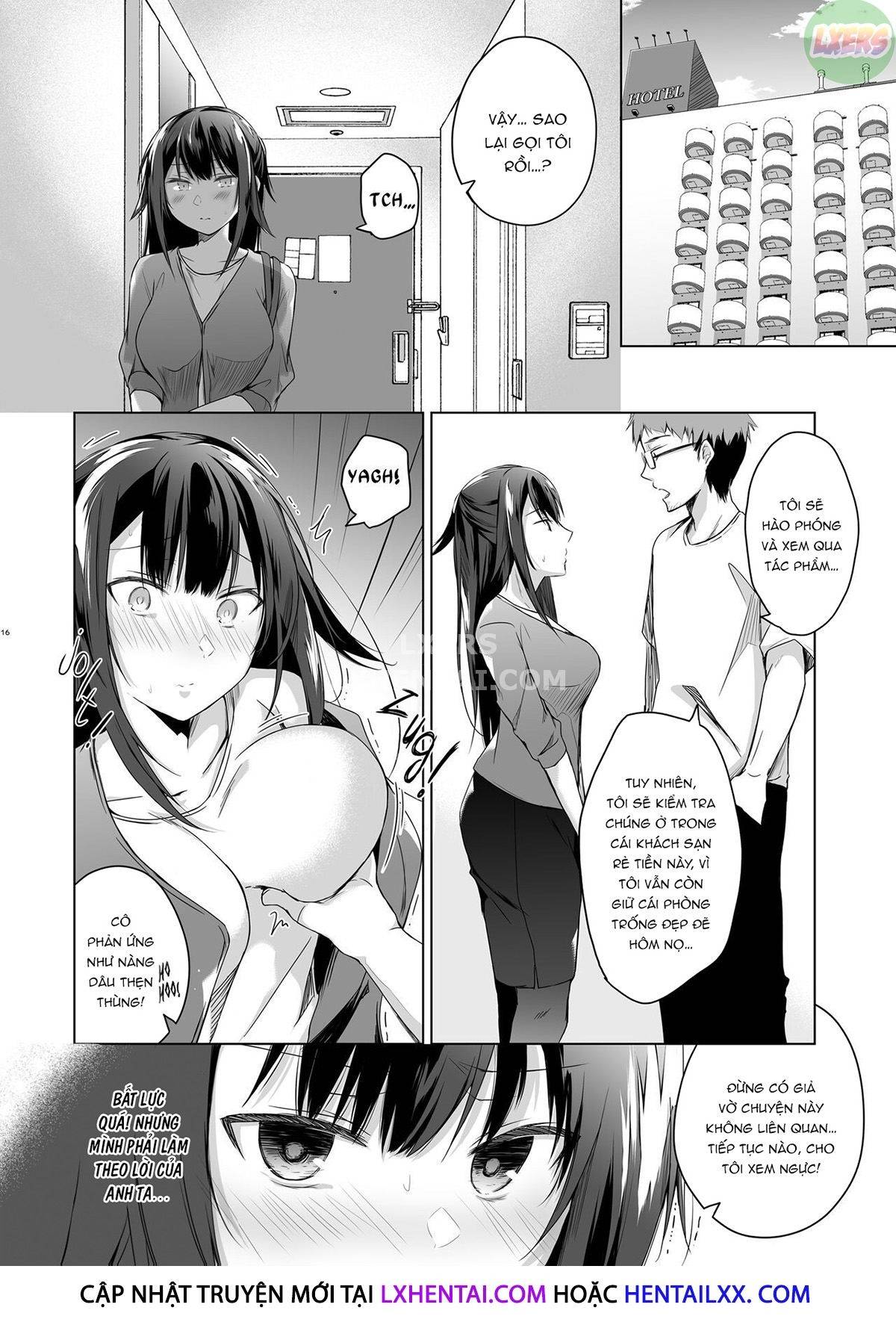 vợ tôi cư xử rất lạ sau hội thảo manga… chapter 1 14