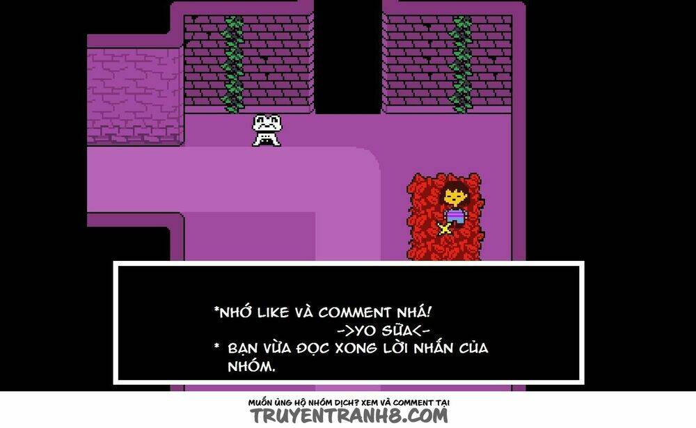 undertale - câu chuyện dưới lòng đất chapter 2 10