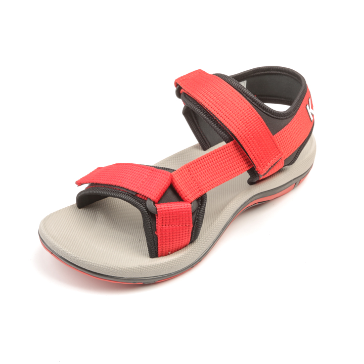 Sandal nam quai hậu KEEDO KDS15-1 màu đen, xám, đỏ