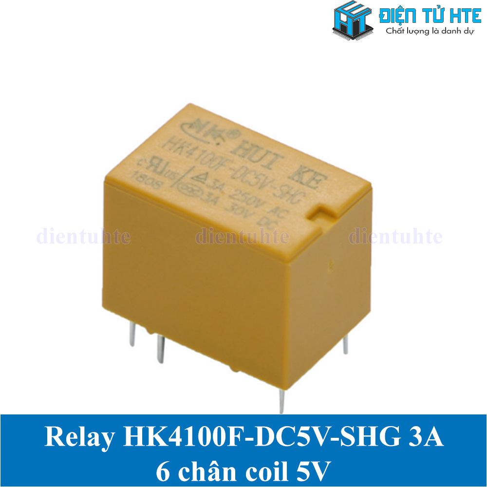 Relay HK4100F-DC5V-SHG 3A 6 chân coil 5V