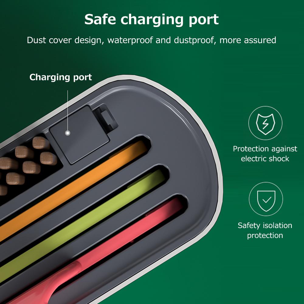 Giá Khử Trùng Dao Gia Đình Uv Dao Kéo 2000Mah