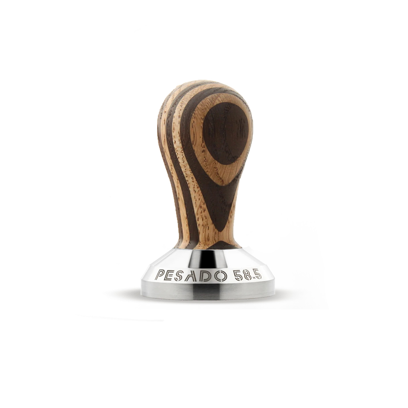 Tay Nén Cà Phê 58.5 (Tamper Raya Wood) - Pesado