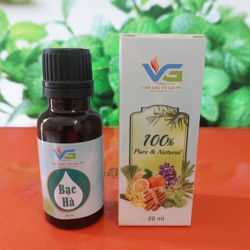 Tinh dầu thiên nhiên nguyên chất 20ml đủ loại có kiểm định và COA