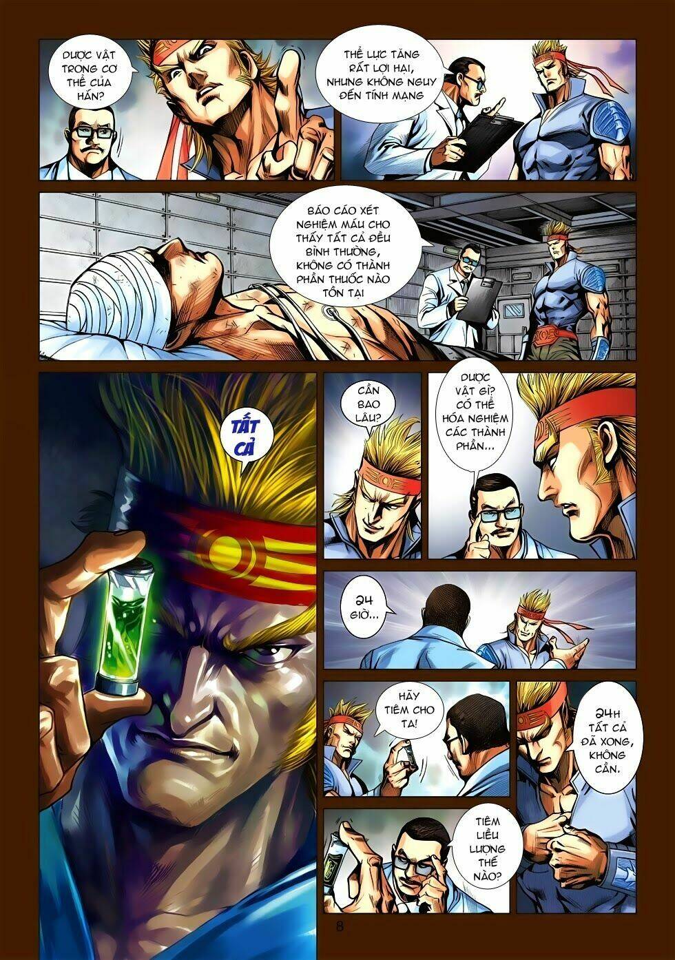 tân tác long hổ môn chapter 553 8