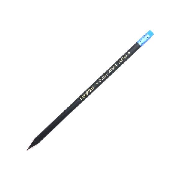 Bút Chì Gỗ Đen Glory Night Series - ClassMate CL-PC702-2PC0020 (Mẫu Màu Giao Ngẫu Nhiên)
