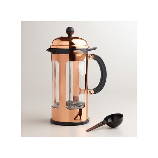 BÌNH PHA CÀ PHÊ KIỂU PHÁP BODUM CHAMBORD CHROME FRENCH PRESS 11170-18 3CUPS 350ML