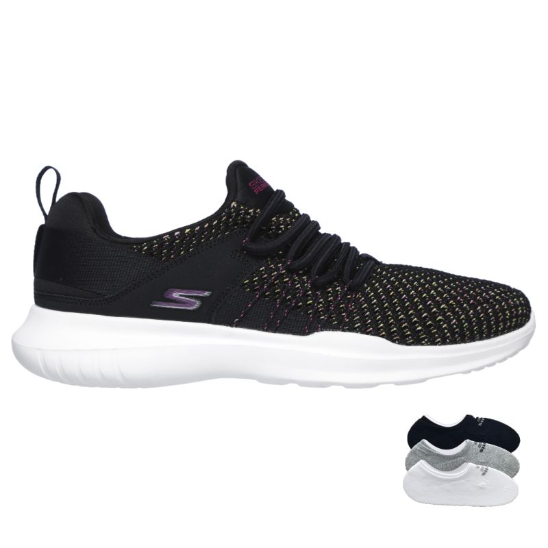 Giày nữ Skechers 15113-PERFORMANCE WOMENS-BKMT Có Vớ Cao Cấp Màu Ngẫu Nhiên