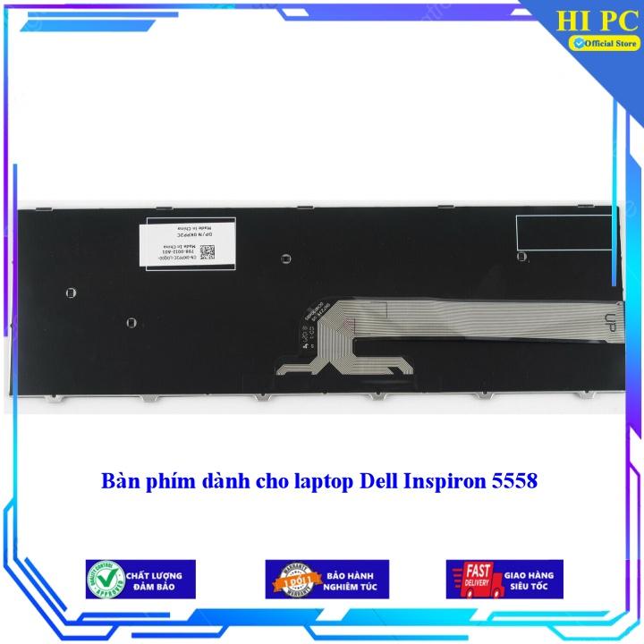 Bàn phím dành cho laptop Dell Inspiron 5558 - Phím Zin - Hàng Nhập Khẩu