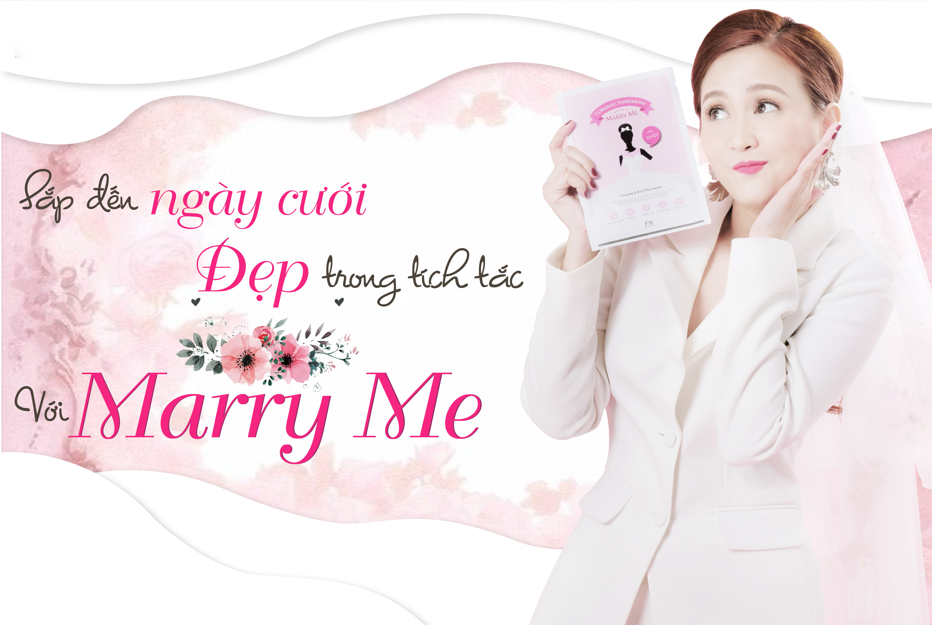 Combo 5 miếng Mặt Nạ Cô Dâu Marry Me Korea