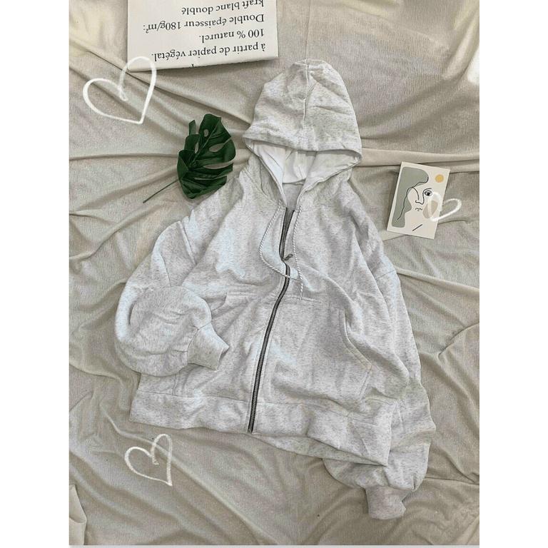 ÁO KHOÁC SWEATER NỮ DẠNG TRƠN