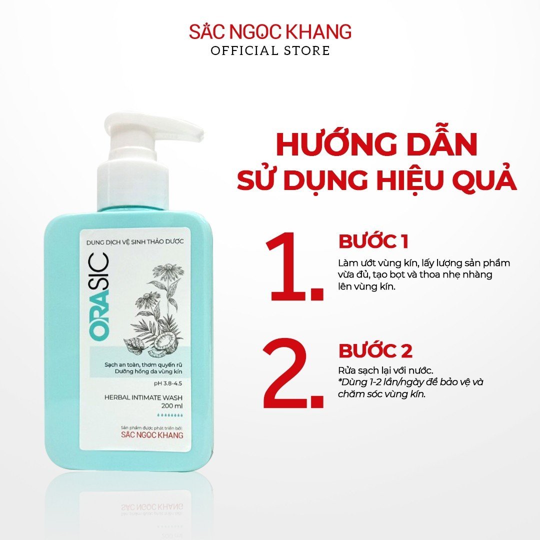 Dung dịch vệ sinh hằng ngày Orasic 200ml