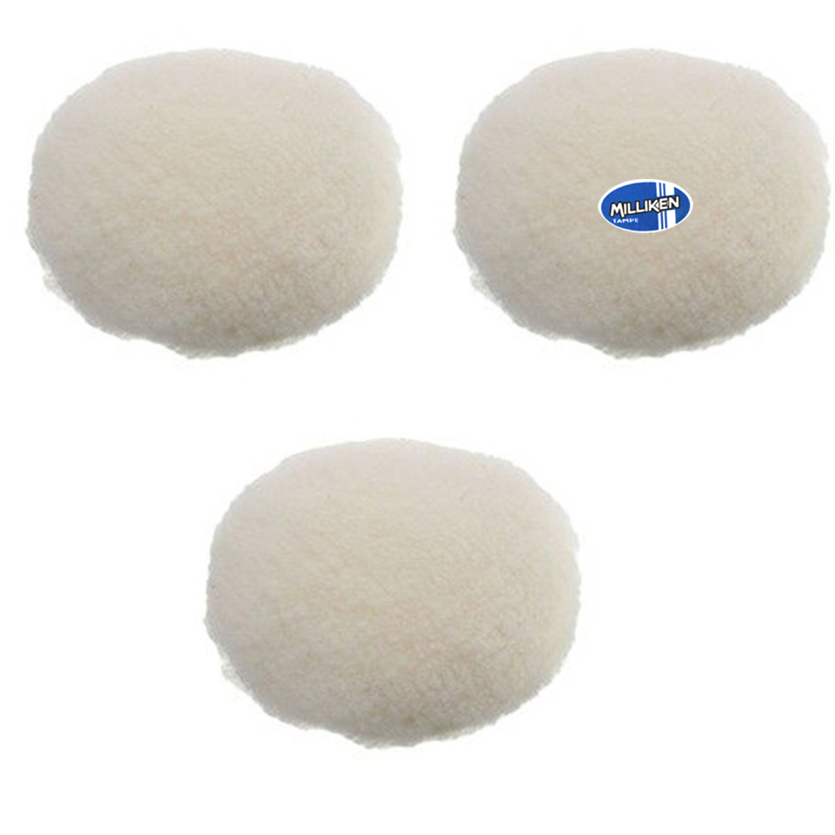 Bộ 3 Phớt lông cừu đánh bóng xe 5 inch