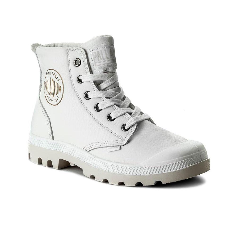 Giày Palladium Pampa Hi Leather 72355-100-M