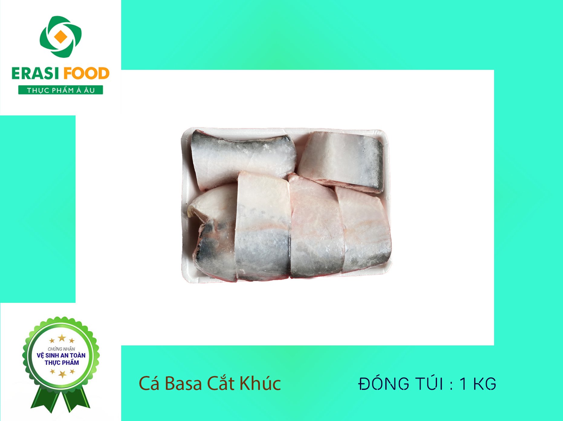 Cá Basa cắt khúc - 1Kg