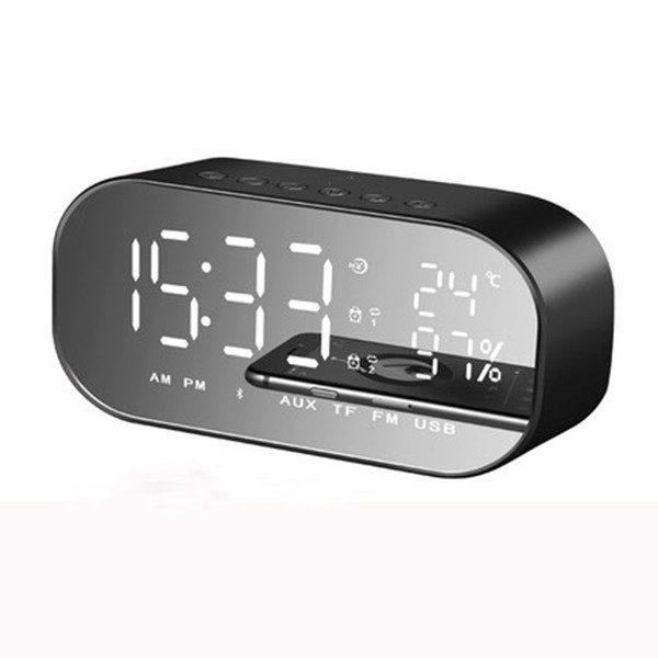 Loa bluetooth kiêm đồng hồ báo thức Win8