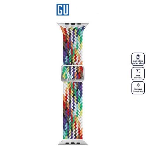 Dây đeo SwitchEasy (38/40/41mm) Candy Braided Nylon For Apple Watch Series (1~7/ SE) Thiết Kế Bằng Nylon Bện Nhiều Màu Hàng Chính Hãng