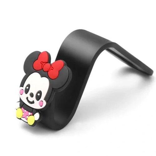 Móc treo đồ sau ghế ô tô họa tiết hoạt hình 3D đáng yêu