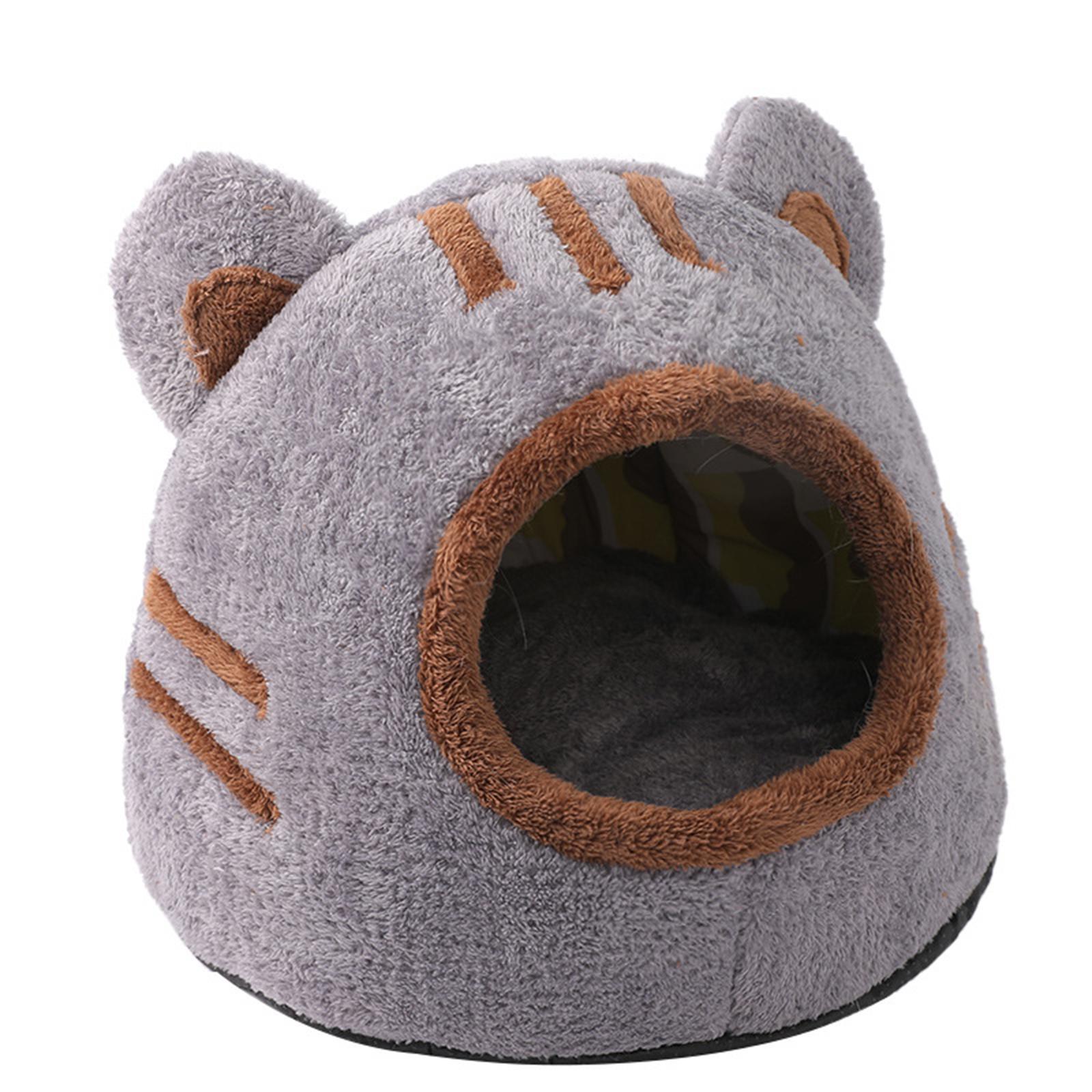 Adorable Cat Nest Bed, Sleeping Nest Bed, Comfortable Warm Cave for Indoor Cats