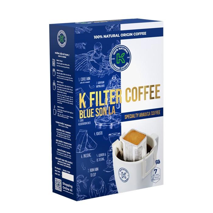 Cà Phê Rang Xay K-Coffee Filter Blue Son La 105g