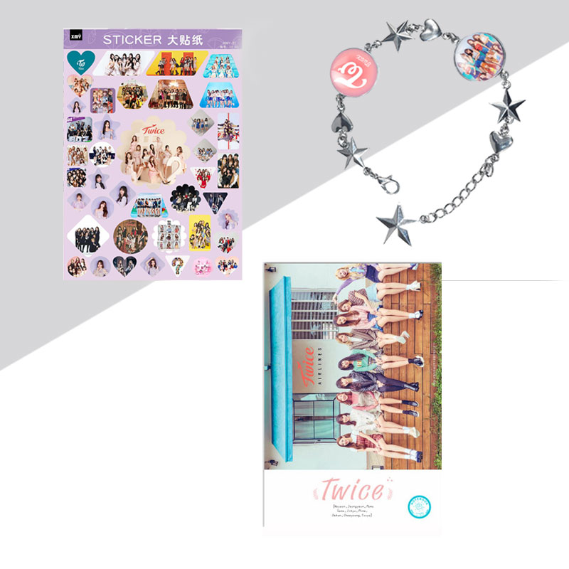 Set 2 Twice Once tặng 4 tấm sticker Twice