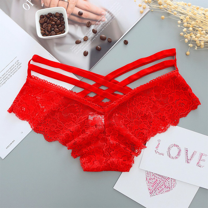 Quần lót nữ hai dây chéo hông sexy cao cấp QL8033 - Quần chip nữ - Quần lót nữ quyến rũ - Quần lót nữ lọt khe