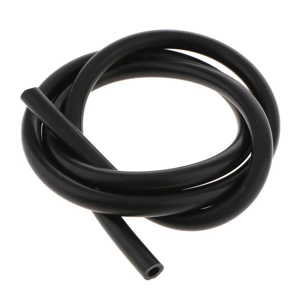 2 Pieces 8mm  Silicone Vacuum Hose 5 ft Blue Air Tube Pipe/Line/Tube
