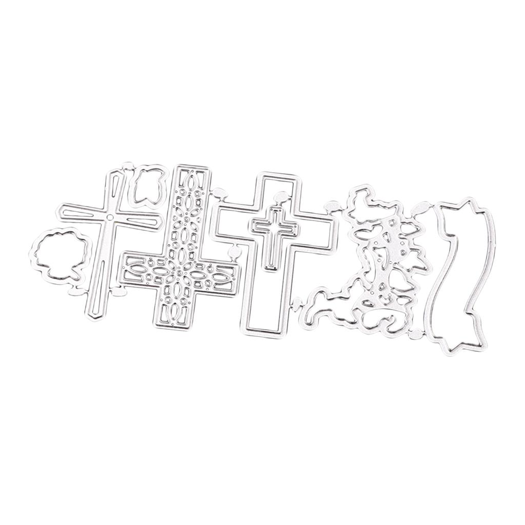 Cross Album Cutter Cutting Dies Stencil Scrapbook Paper Cards Embossing