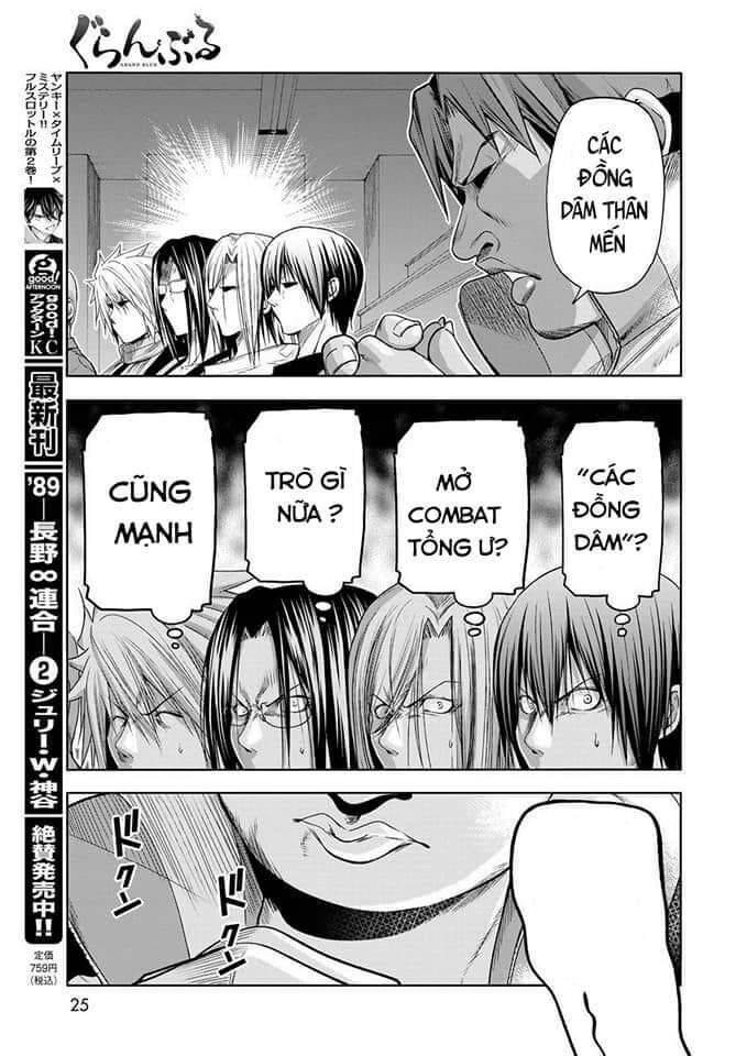 cô gái thích lặn - grand blue chapter 86 19