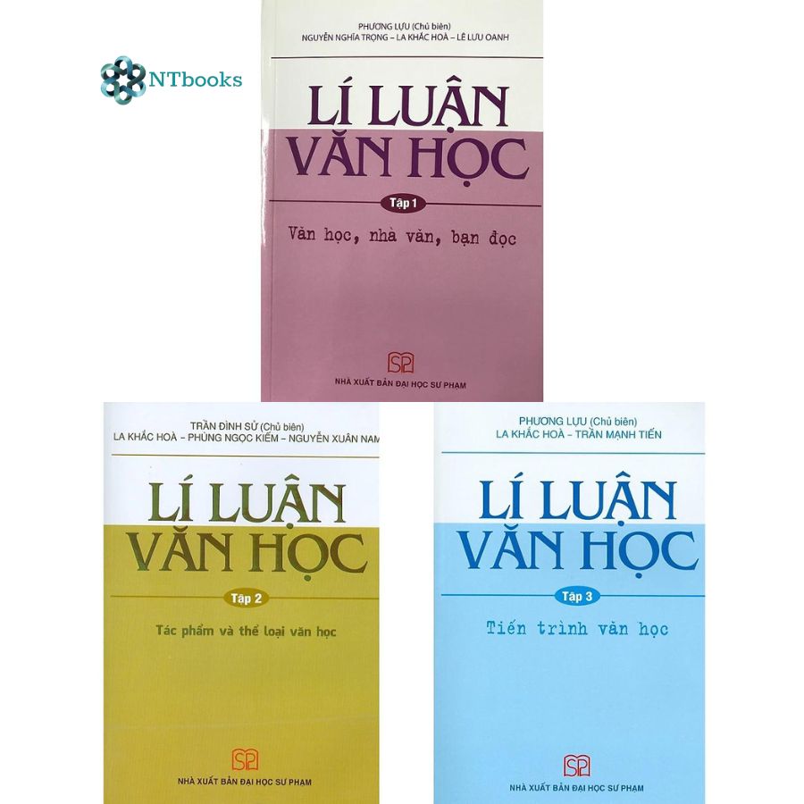 Combo Lí Luận Văn Học Tập 1: Văn Học, Nhà Văn, Bạn Đọc + Tập 2: Tác Phẩm Và Thể Loại Văn Học + Tập 3: Tiến Trình Văn Học