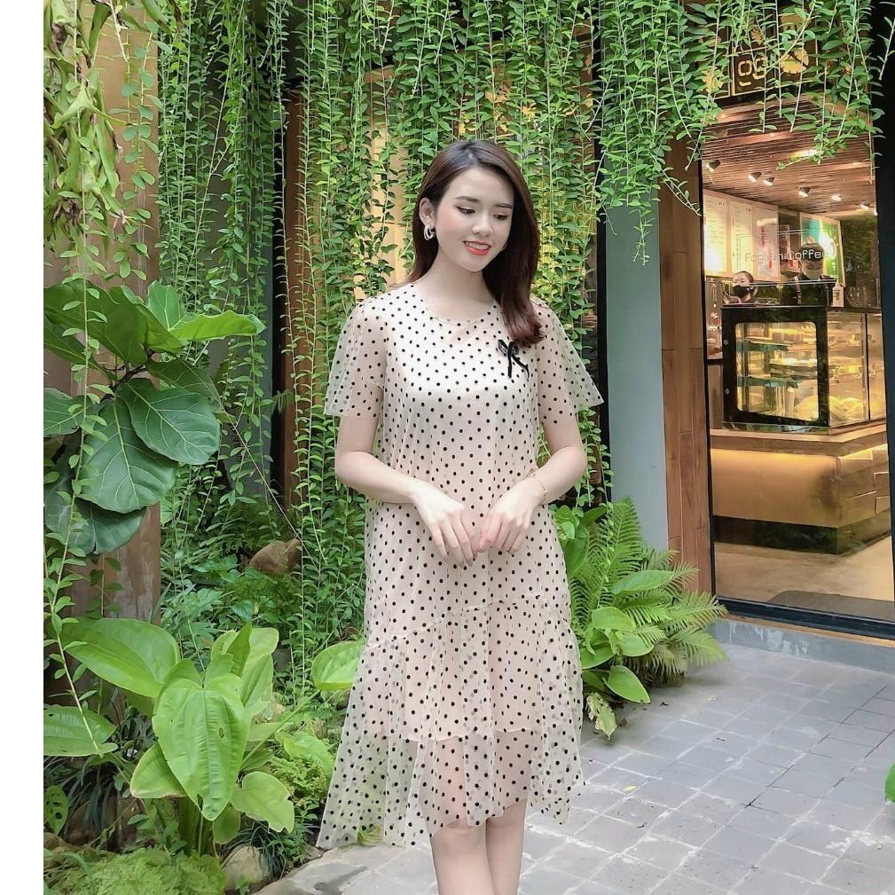 Váy bầu thời trang thiết kế freesize từ 45 đến 70kg